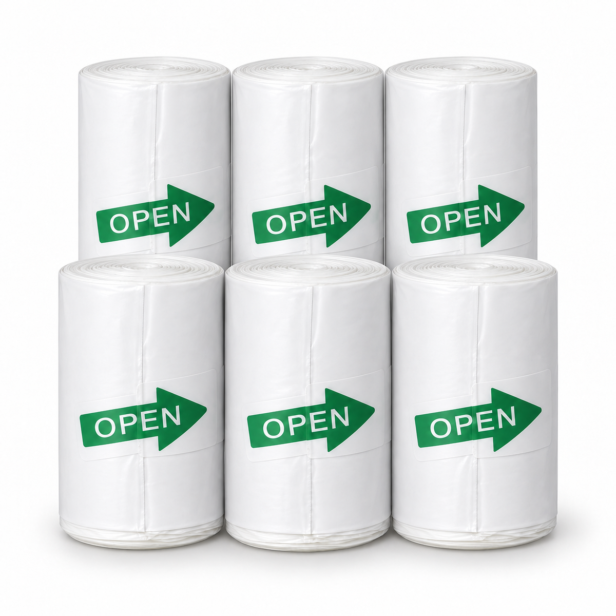 6 Pack Sticker Rolls