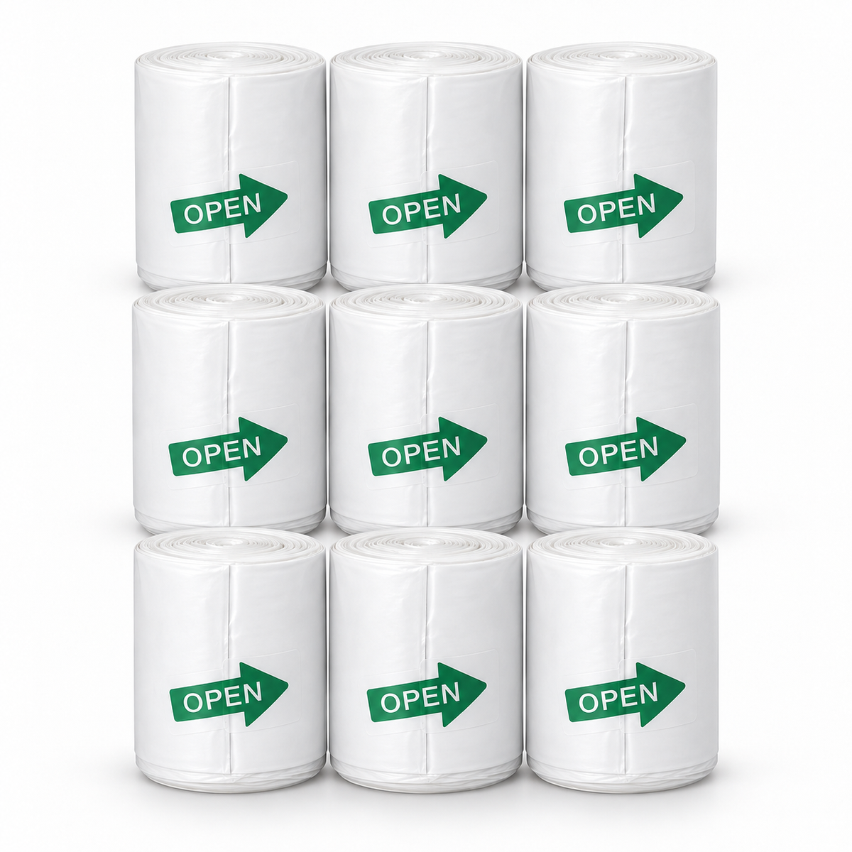9 Pack Sticker Rolls