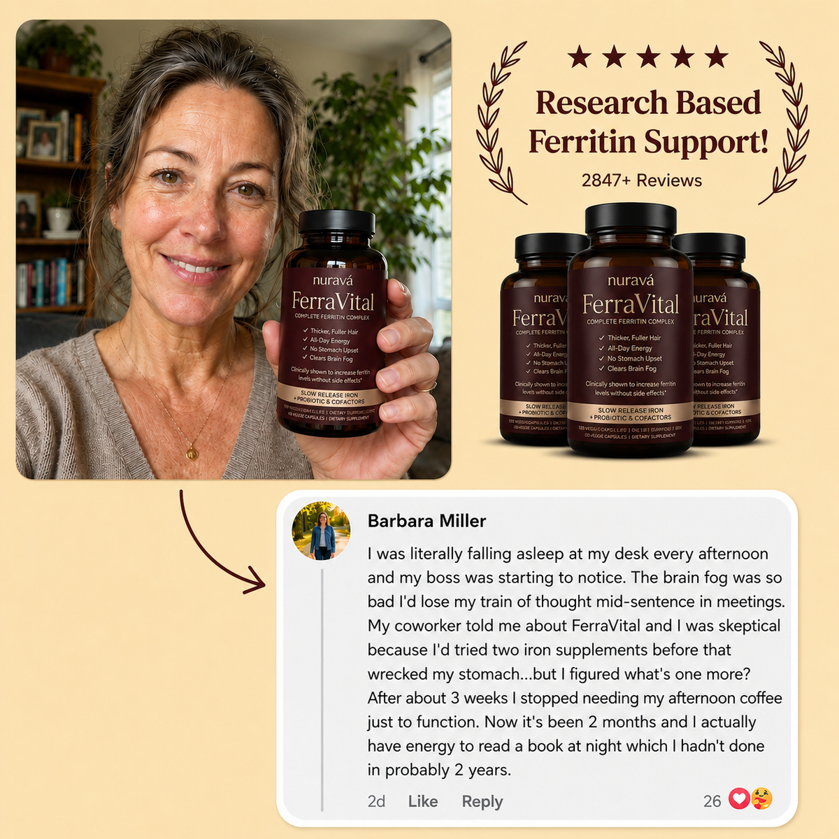 Nurava FerraVital Ferritin Complex