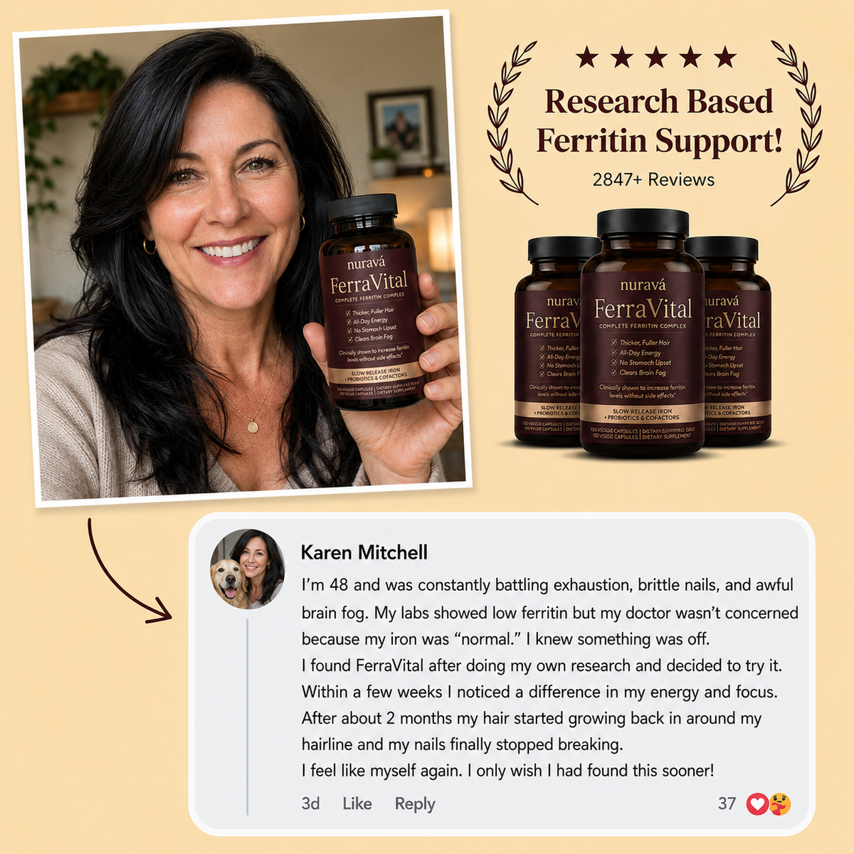 Nurava FerraVital Ferritin Complex