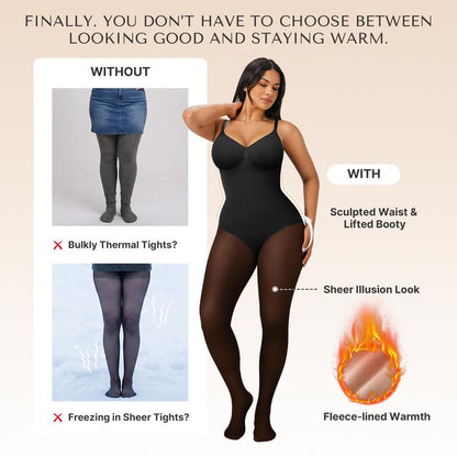 Fleeceshape Tights Bodysuit